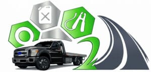 J.D. Towing & Roadside main company logo vector